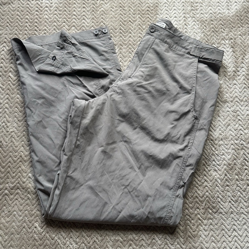 Royal Robbins Pants Womens 14 Brown Stretch Nylon Hiking Outdoor Travel